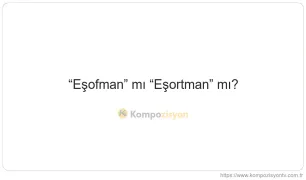 Eşofman Nasıl Yazılır? TDK'ye Göre Doğru Yazımı