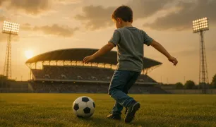 Gelecekte Futbolcu Olmak İstiyorum Kompozisyon