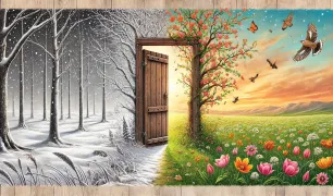 Mart Kapıdan Baktırır, Kazma Kürek Yaktırır Konulu Kompozisyon