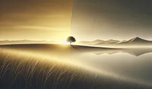 Söz Gümüşse Sükut Altındır Konulu Kompozsiyon Örneği