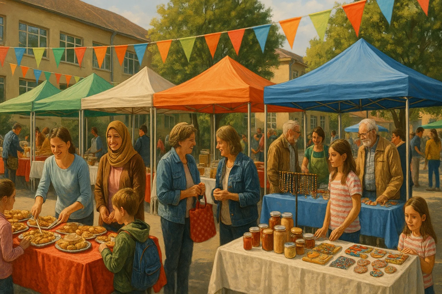 Kermes ile ilgili Kompozisyon Örneği